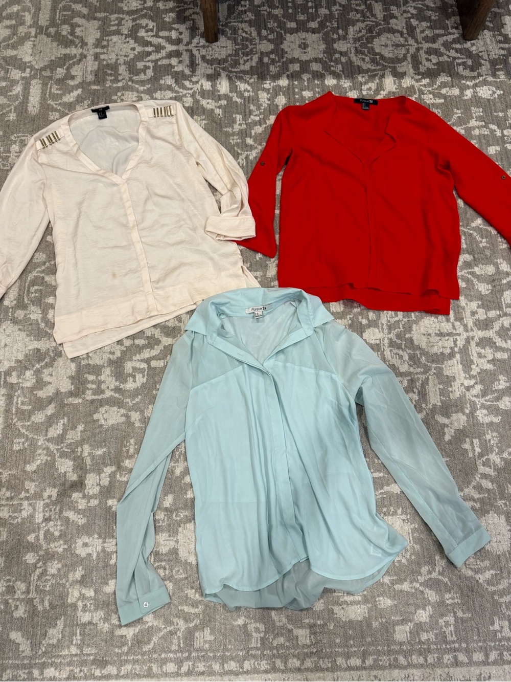 Women’s size small/medium blouse bundle